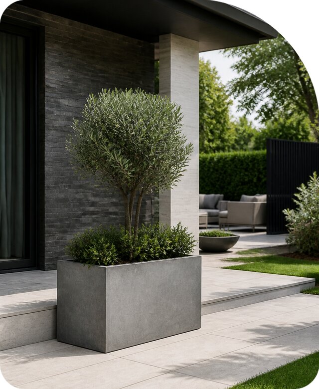 Уличный вазон на заказ в Малоярославце по цене от 7757 р. | РадиДОМА-Млр
